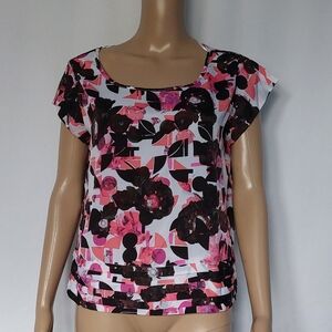 Metaphor Floral Print Women's Top Size M‎